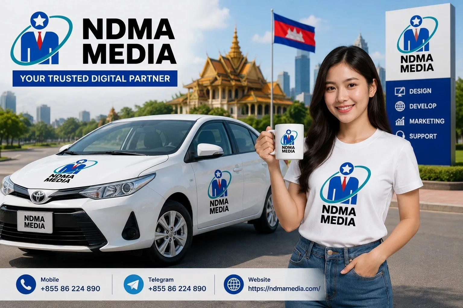NDMA Media professional digital team